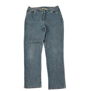 Ruby Rd Women’s Blue Jeans - Size 12, Cotton Blend, Made in USA